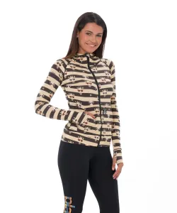 Dámska mikina 69SLAM GIRAFFE STRIPES BAMBOO (GRBGFS-BB) M