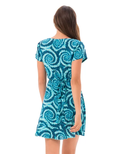 Dámske šaty 69SLAM CANDY SPLASH BLUE (GROCPS-BL) L