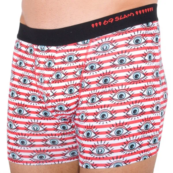 Pánske boxerky 69SLAM Fit Bamboo Eyes S, trenky