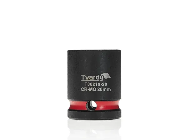 Tvardy Rázová hlavica 1/2" – 20 mm, krátka, CR-MO