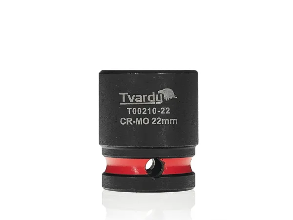 Tvardy Rázová hlavica 1/2" – 22 mm, krátka, CR-MO