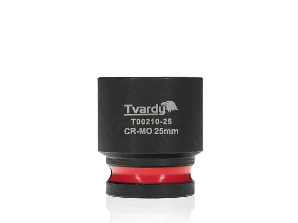 Tvardy Rázová hlavica 1/2" – 25 mm, krátka, CR-MO