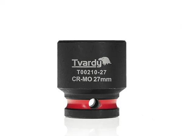 Tvardy Rázová hlavica 1/2" – 27 mm, krátka, CR-MO