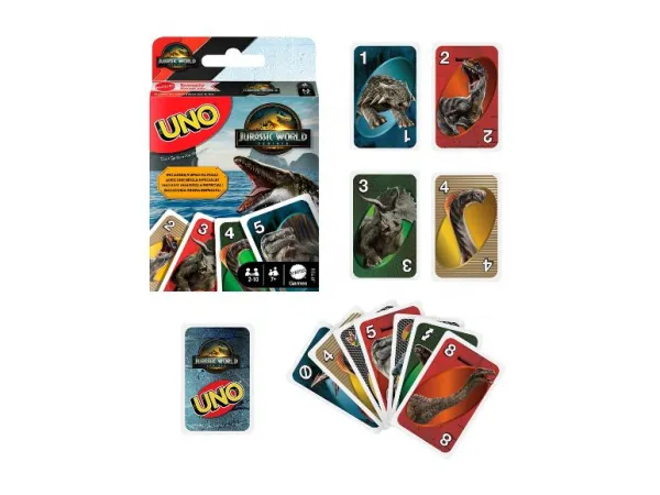 UNO Hracie karty (Jurský svet 4)