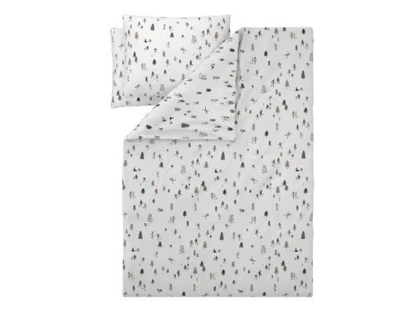 Livarno® Posteľná bielizeň z jemného flanelu, 200 x 220 cm (ľudia)