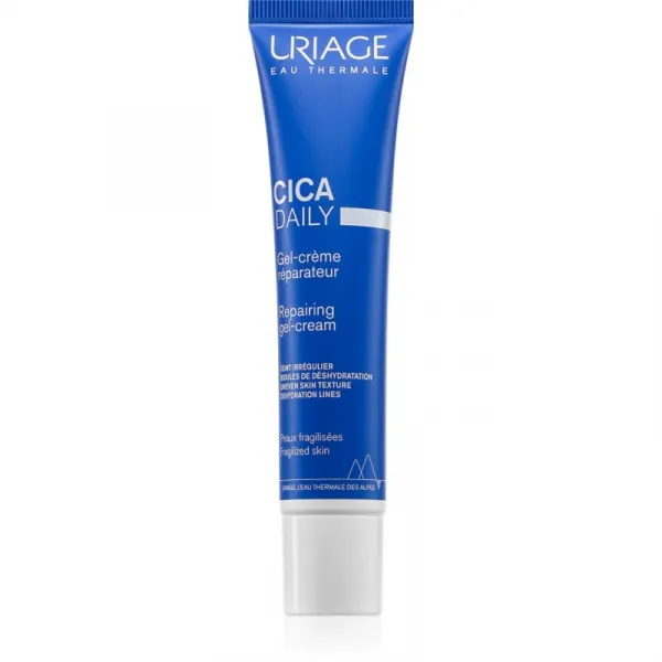 Uriage Cica Daily Repairing Gel-Cream regeneračný a hydratačný gél pre oslabenú pleť 40 ml