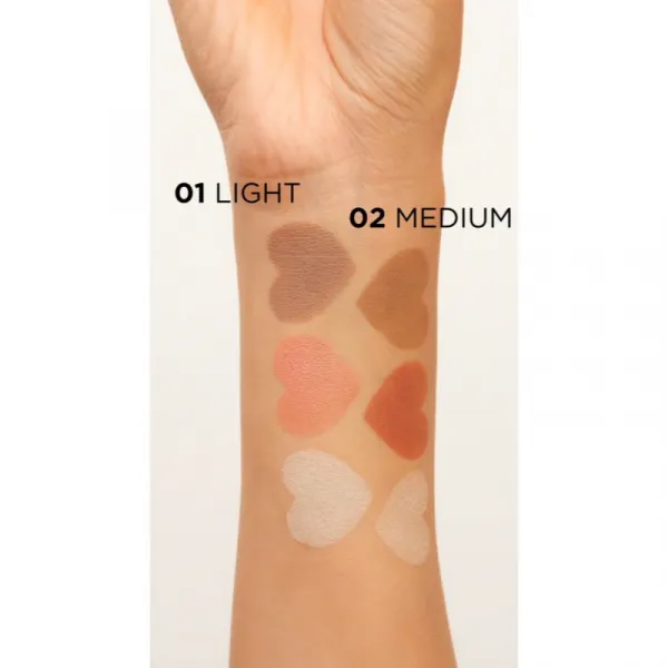 Eveline Cosmetics Variété rozjasňovač odtieň 02 4,5 g