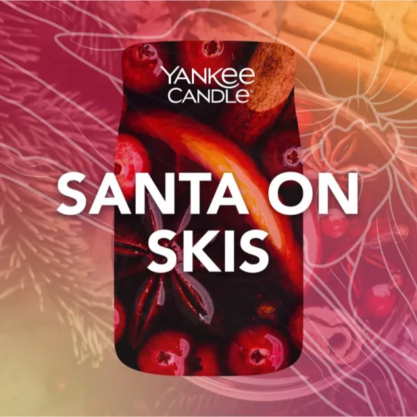 Yankee Candle Santa On Skis vonná sviečka 567 g