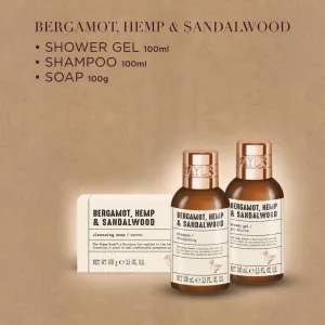 Baylis & Harding The Fuzzy Duck Bergamot, Hemp & Sandalwood darčeková sada pre mužov