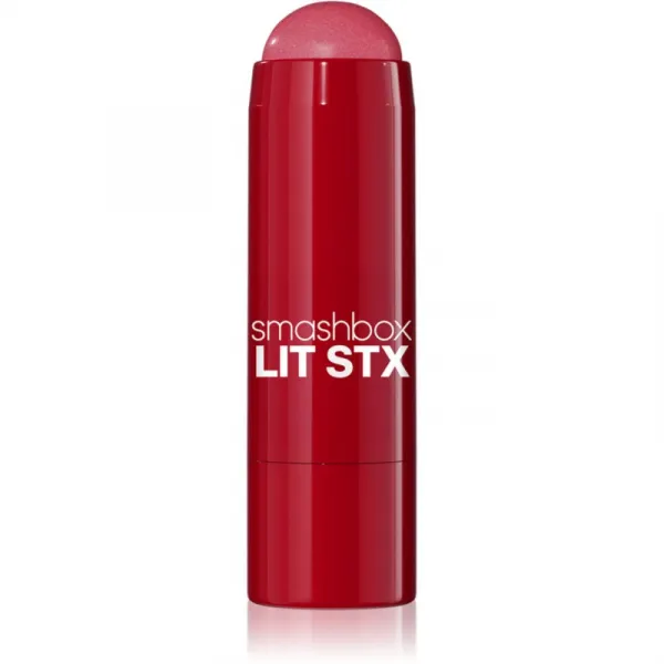 Smashbox LIT STX Blushlighter lícenka s rozjasňovačom v tyčinke odtieň Flash Mauve 5 g