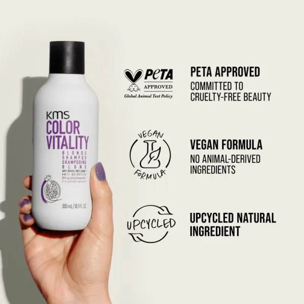 KMS Color Vitality Blonde Shampoo šampón pre blond vlasy 300 ml