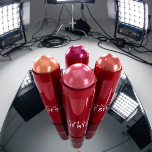 Smashbox LIT STX Blushlighter lícenka s rozjasňovačom v tyčinke odtieň Pixel Plum 5 g