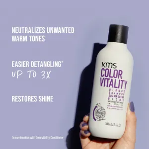 KMS Color Vitality Blonde Shampoo šampón pre blond vlasy 300 ml
