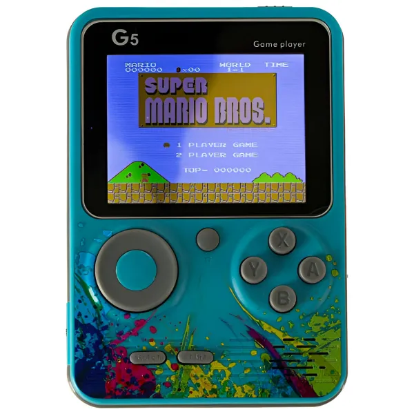 Eveon G5 Mini retro herná konzola, modrá