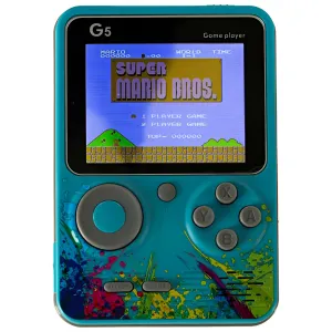 Eveon G5 Mini retro herná konzola, modrá