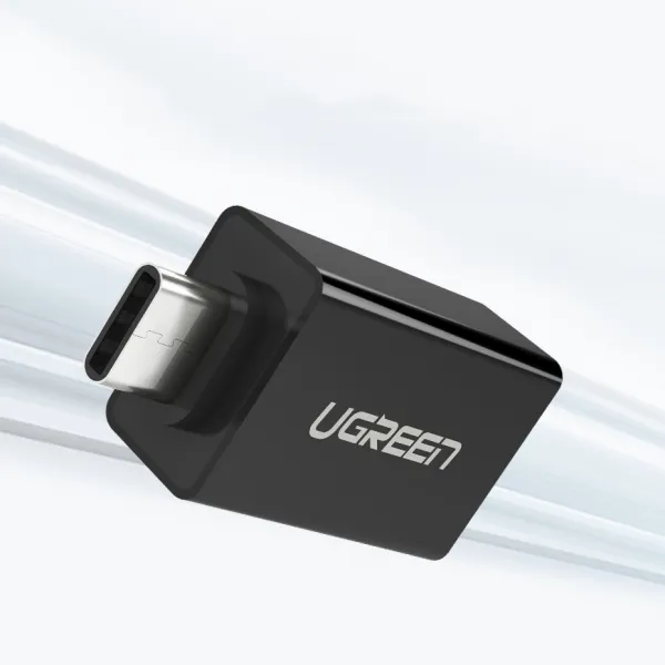 Ugreen OTG adaptér USB 3.0 / USB-C F/M, biely (30155)