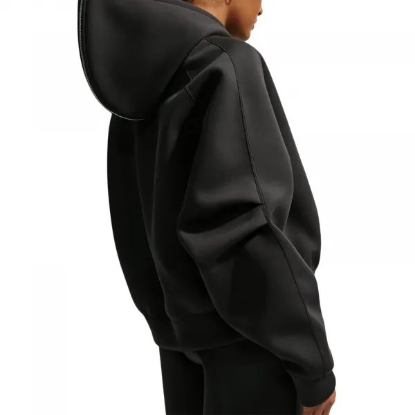 Nike Sportswear Oversized Fleece Pullover Hoodie Wmns "Black" (IF0328-010)
