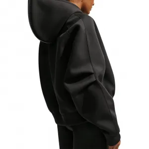 Nike Sportswear Oversized Fleece Pullover Hoodie Wmns "Black" (IF0328-010)