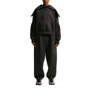 Nike Sportswear Oversized Fleece Pullover Hoodie Wmns "Black" (IF0328-010)