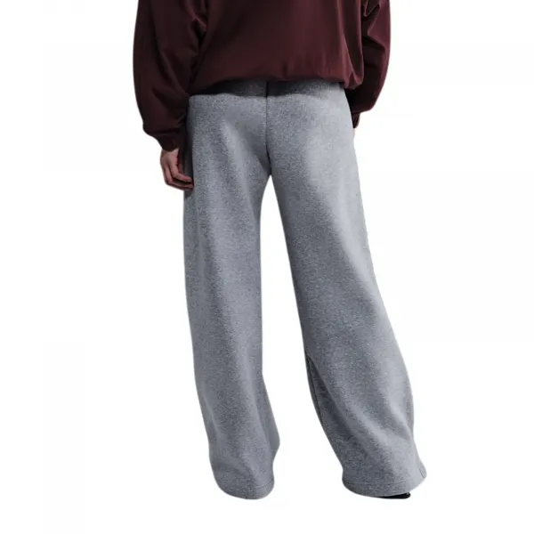 Nike Phoenix Fleece Wide Leg Track Pants Wmns "Dark Grey" (IH1011-063)