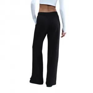 Nike Phoenix Fleece Wide Leg Track Pants Wmns "Black" (IH1011-010)