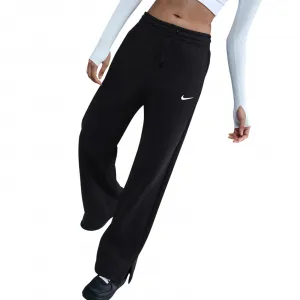 Nike Phoenix Fleece Wide Leg Track Pants Wmns "Black" (IH1011-010)