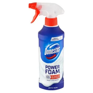 Domestos Power Foam Arctic Fresh čistiaca pena na toaletu a kúpelňu 435 ml