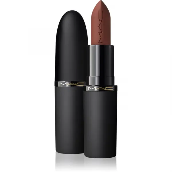 MAC Cosmetics Powder Kiss Hazy Matte matný rúž odtieň Turn To The Left 3.5 g