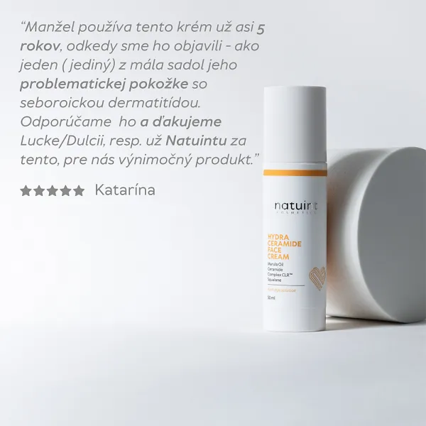 Natuint cosmetics - Hydratačný krém s ceramidmi