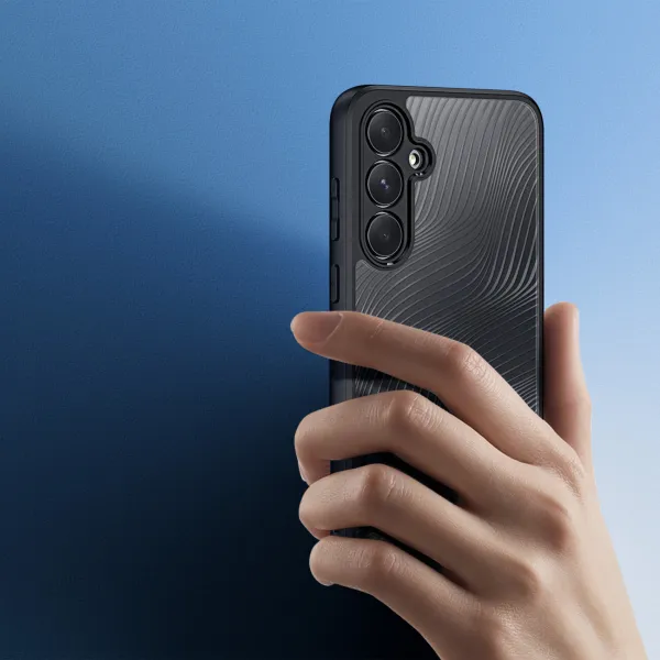 Dux Ducis Aimo kryt na Samsung Galaxy A35 5G, čierny