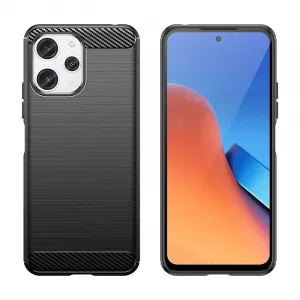 MG Carbon kryt na Xiaomi Redmi 12, čierny