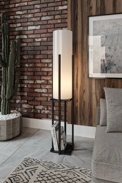 Opviq Stojací lampa Nora III černá