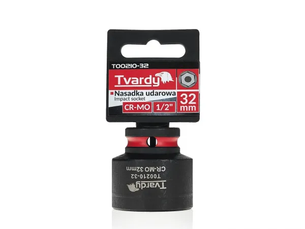 Rázová hlavica 1/2" 32 mm krátka CR-MO Tvardy