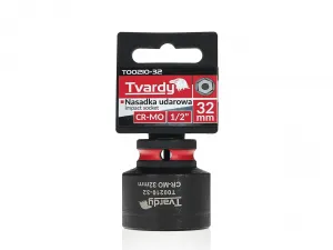 Rázová hlavica 1/2" 32 mm krátka CR-MO Tvardy
