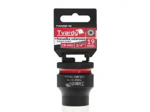 Rázová hlavica 3/4" 19 mm krátka CR-MO Tvardy