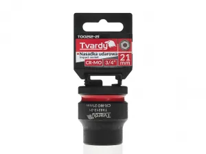 Rázová hlavica 3/4" 21 mm krátka CR-MO Tvardy