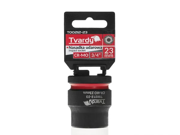 Rázová hlavica 3/4" 23 mm krátka CR-MO Tvardy