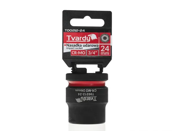 Rázová hlavica 3/4" 24 mm krátka CR-MO Tvardy