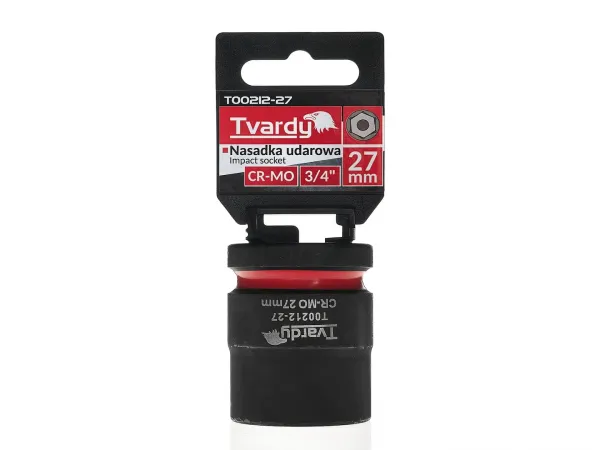 Rázová hlavica 3/4" 27 mm krátka CR-MO Tvardy