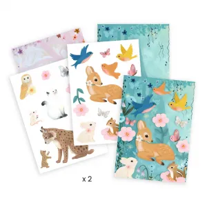 DJECO Fluffy box: veľká kreatívna sada 6 aktivít