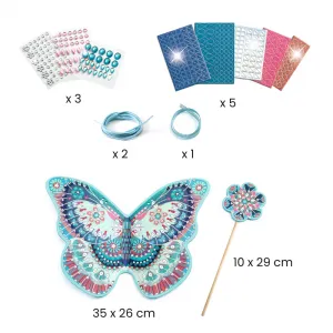DJECO DIY-Vytvor si sám vílie krídla a prútik na ozdobenie: Ako víla