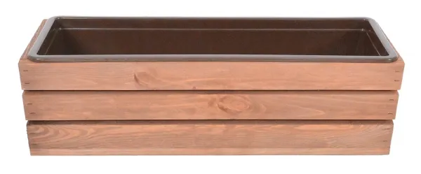 Drevený truhlík MODERN Rojaplast