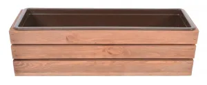 Drevený truhlík MODERN Rojaplast