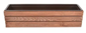 Drevený truhlík MODERN Rojaplast