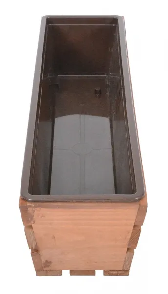 Drevený truhlík MODERN Rojaplast