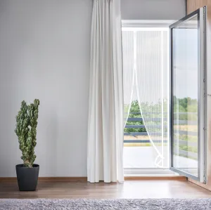 Magnetickásieťnadvere-ochranaprotihmyzu80-100x210-220cmbiela