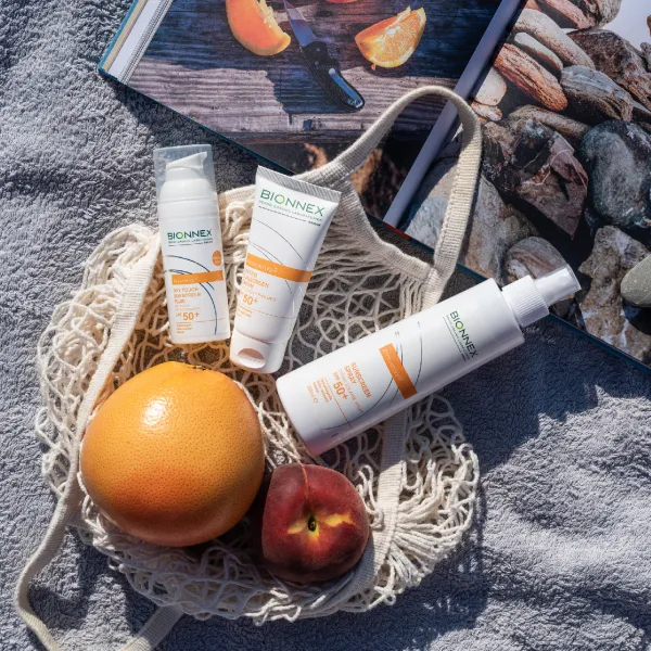 Ochranný krém na opaľovanie "Suchý dotyk" SPF 50+, 50 ml - Bionnex