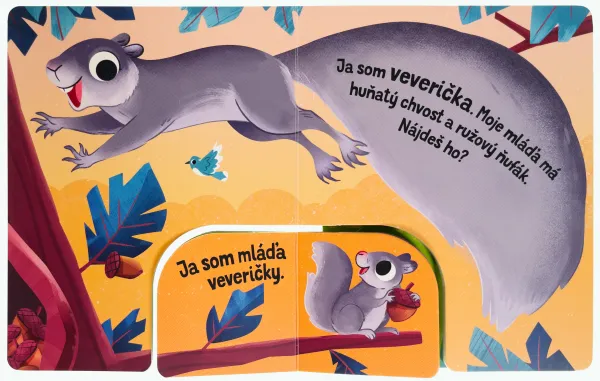 Nájdi mláďa Les