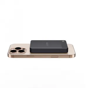 Tech-Protect PB33 LifeMag MagSafe Power Bank 5000mAh, čierny