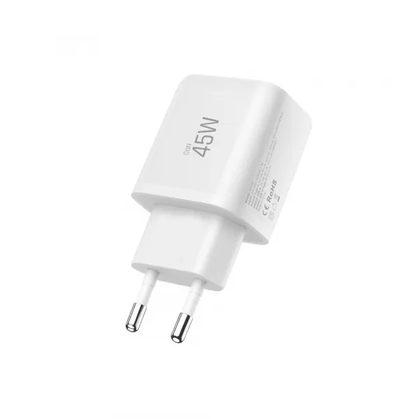 Tech-Protect NCA45W-GAN 2-portová sieťová nabíjačka PD45W / QC 3.0, biela